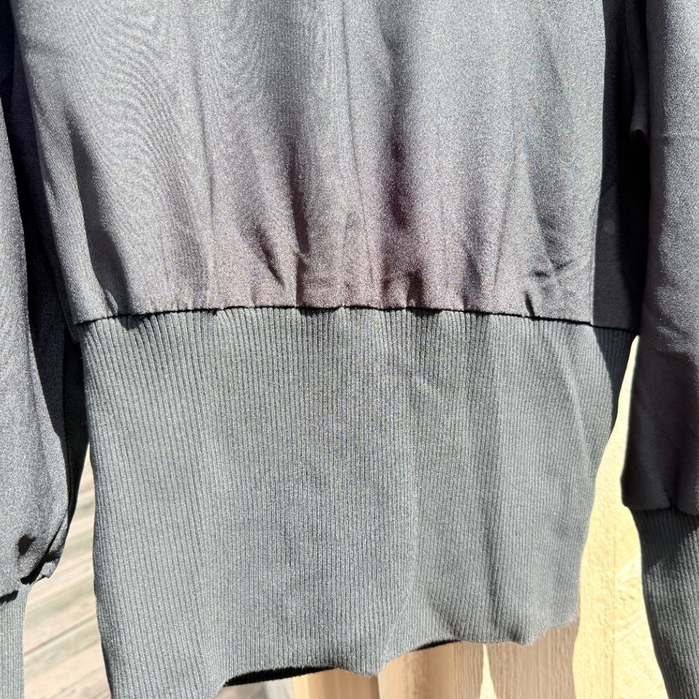 EUC French Connection Combination Black Turtleneck - Picture 8 of 10